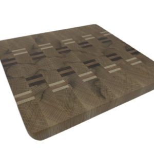 End Grain Cutting Board 299 x 275 x 27mm