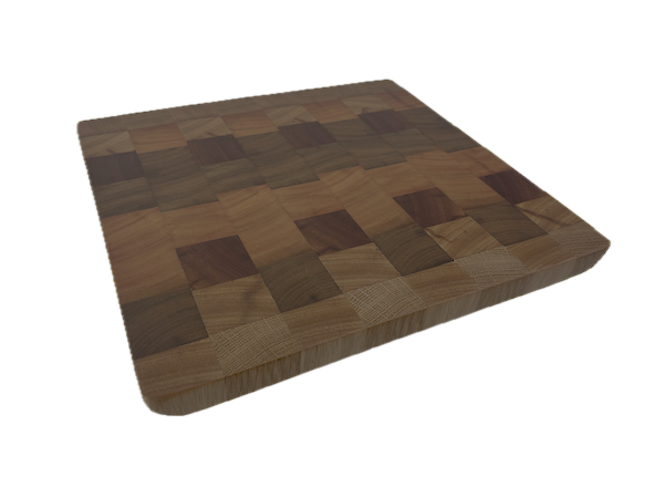 End Grain Cutting Board 337 x 324 x 23mm