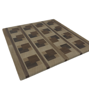 End Grain Cutting Board 308 x 303 x 25mm