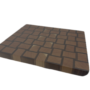 End Grain Cutting Board 345 x 293 x 28mm