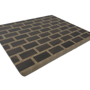 End Grain Cutting Board 425 x 351 x 23mm
