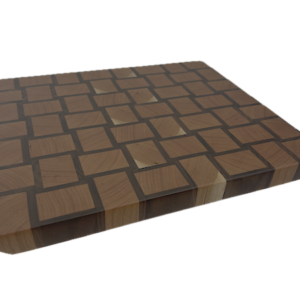 End Grain Cutting Board 347 x 292 x 28mm