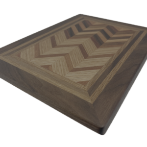 3D End Grain Cutting Board 322 x 226 x 33mm