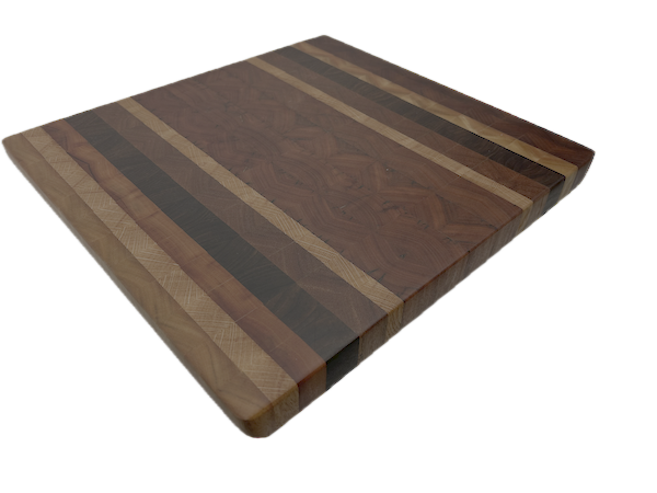 End Grain Cutting Board 350 x 330 x 30mm