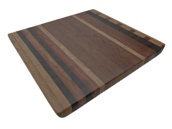 End Grain Cutting Board 350 x 330 x 30mm