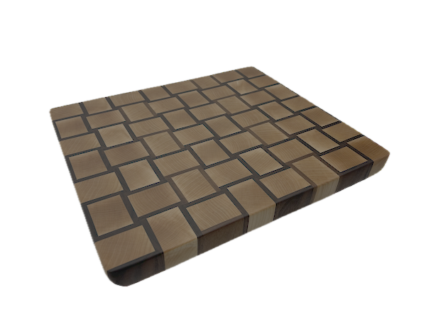 End Grain Cutting Board 350 x 300 x 29mm