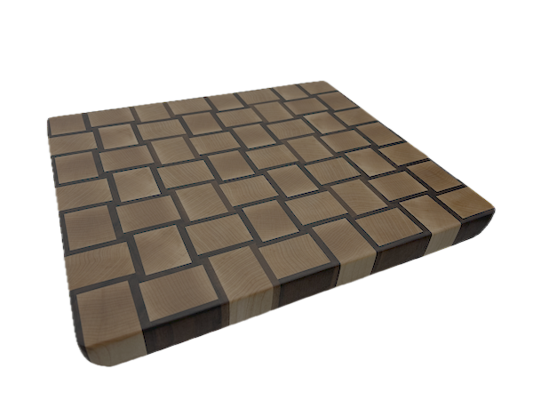 End Grain Cutting Board 350 x 300 x 29mm