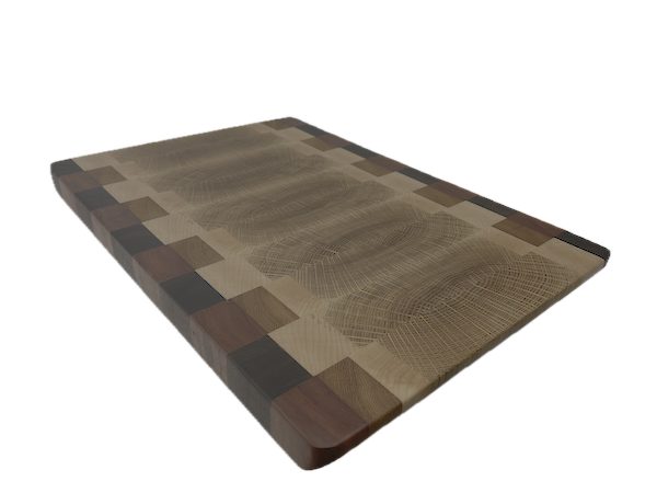 End Grain Cutting Board 440 x 310 x 29mm
