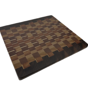 End Grain Cutting Board 295 x 275 x 26mm