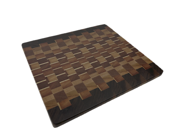 End Grain Cutting Board 295 x 275 x 26mm