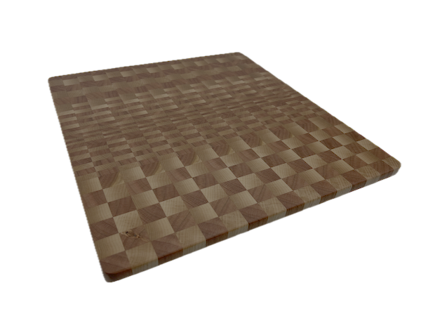 End Grain Cutting Board 340 x 310 x 24mm
