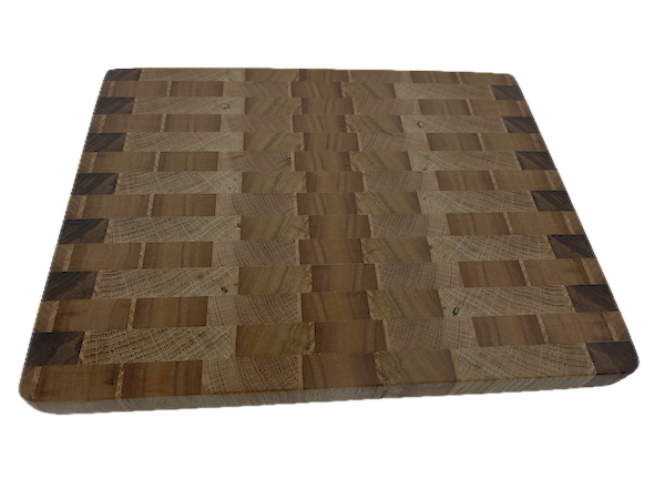 End Grain Cutting Board 300 x 250 x 24mm