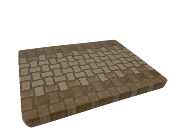 End Grain Cutting Board 410 x 308 x 29mm - Image 2