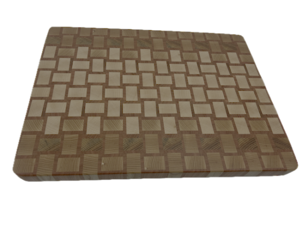 End Grain Cutting Board 410 x 308 x 29mm