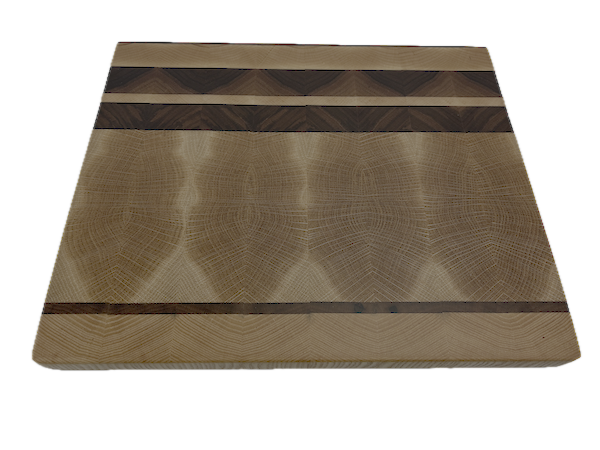 End Grain Cutting Board 350 x 295 x 24mm
