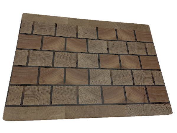 End Grain Cutting Board 420 x 300 x 30mm