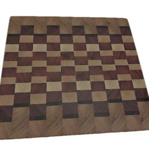End Grain Cutting Board 300 x 280 x 25mm