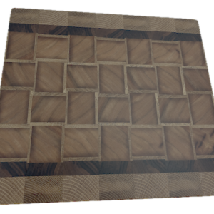 End Grain Cutting Board 355 x 320 x 24mm