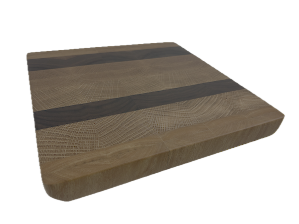 End Grain Cutting Board 290 x 285 x 30mm - Image 2
