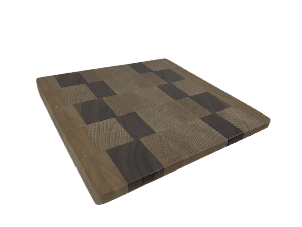 End Grain Cutting Board 290 x 285 x 30mm - Image 3