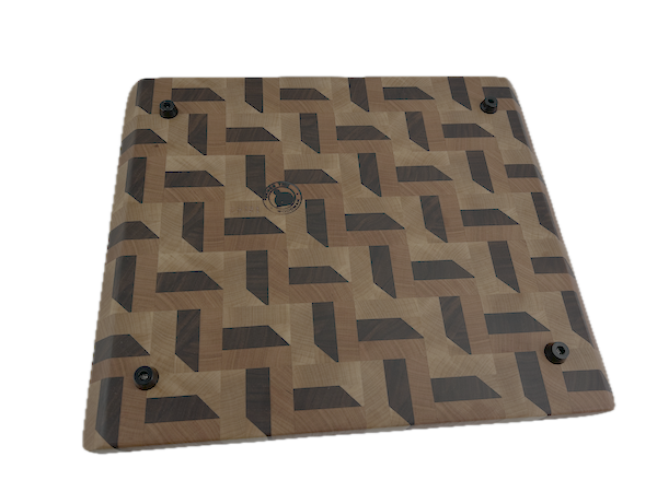 3D End Grain Cutting Board 355 x 300 x 30mm - Image 4
