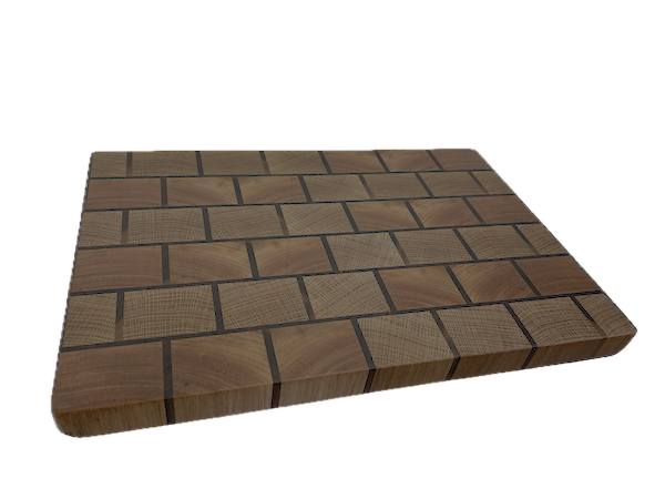 End Grain Cutting Board 420 x 290 x 30mm - Image 3
