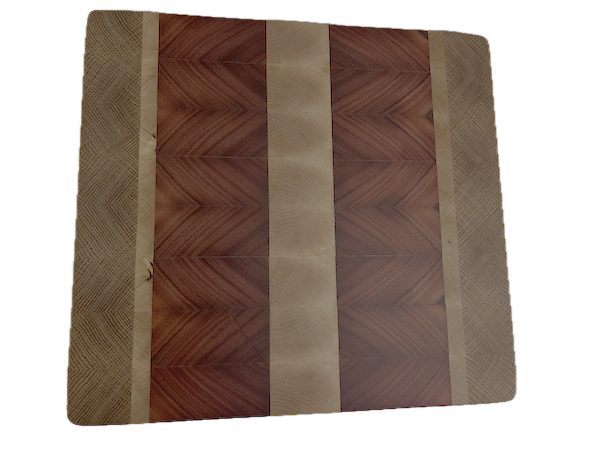 End Grain Cutting Board 370 x 340 x 37mm