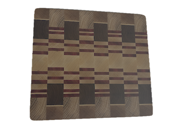 End Grain Cutting Board 305 x 285 x 24mm