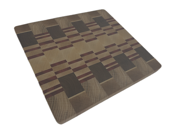 End Grain Cutting Board 305 x 285 x 24mm - Image 2