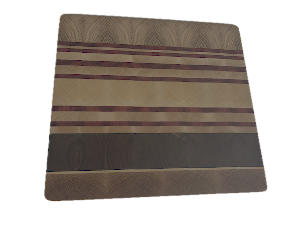 End Grain Cutting Board 305 x 285 x 24mm