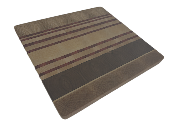 End Grain Cutting Board 305 x 285 x 24mm - Image 2