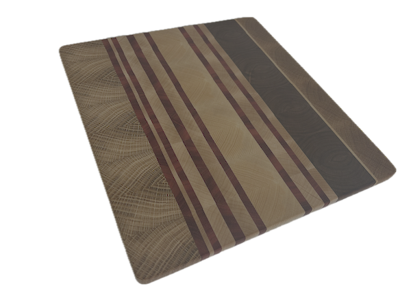End Grain Cutting Board 305 x 285 x 24mm - Image 3