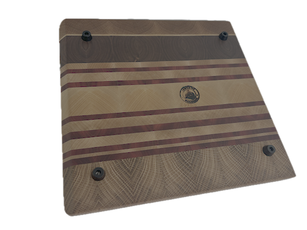 End Grain Cutting Board 305 x 285 x 24mm - Image 4